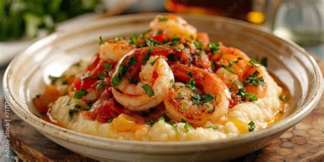  Shrimp and Grits com Pimenta: Uma Sinfonia Cremosa de Sabores do Sul dos EUA!