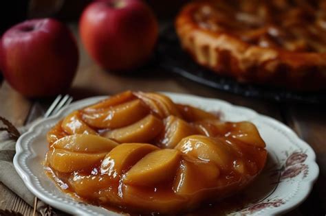  Tarte Tatin: Uma Sinfonia de Maçãs Caramelizadas e Massa Crocante Que Derrete na Boca!